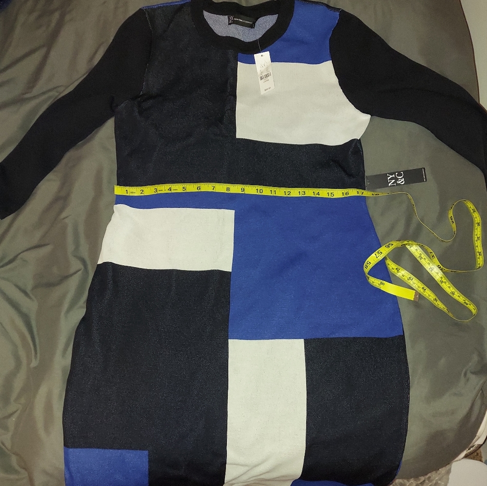 NY and Co - Color block dress - Size L